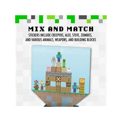 Lámpara Build a Level de Minecraft PALADONE con escena pixelada - 4