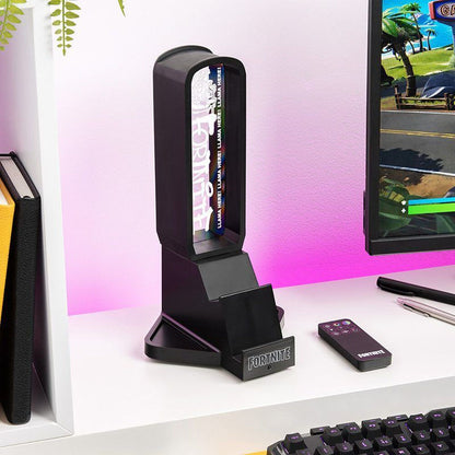 Soporte Fortnite 3 en 1 con auriculares, controlador y luz RGB - 4