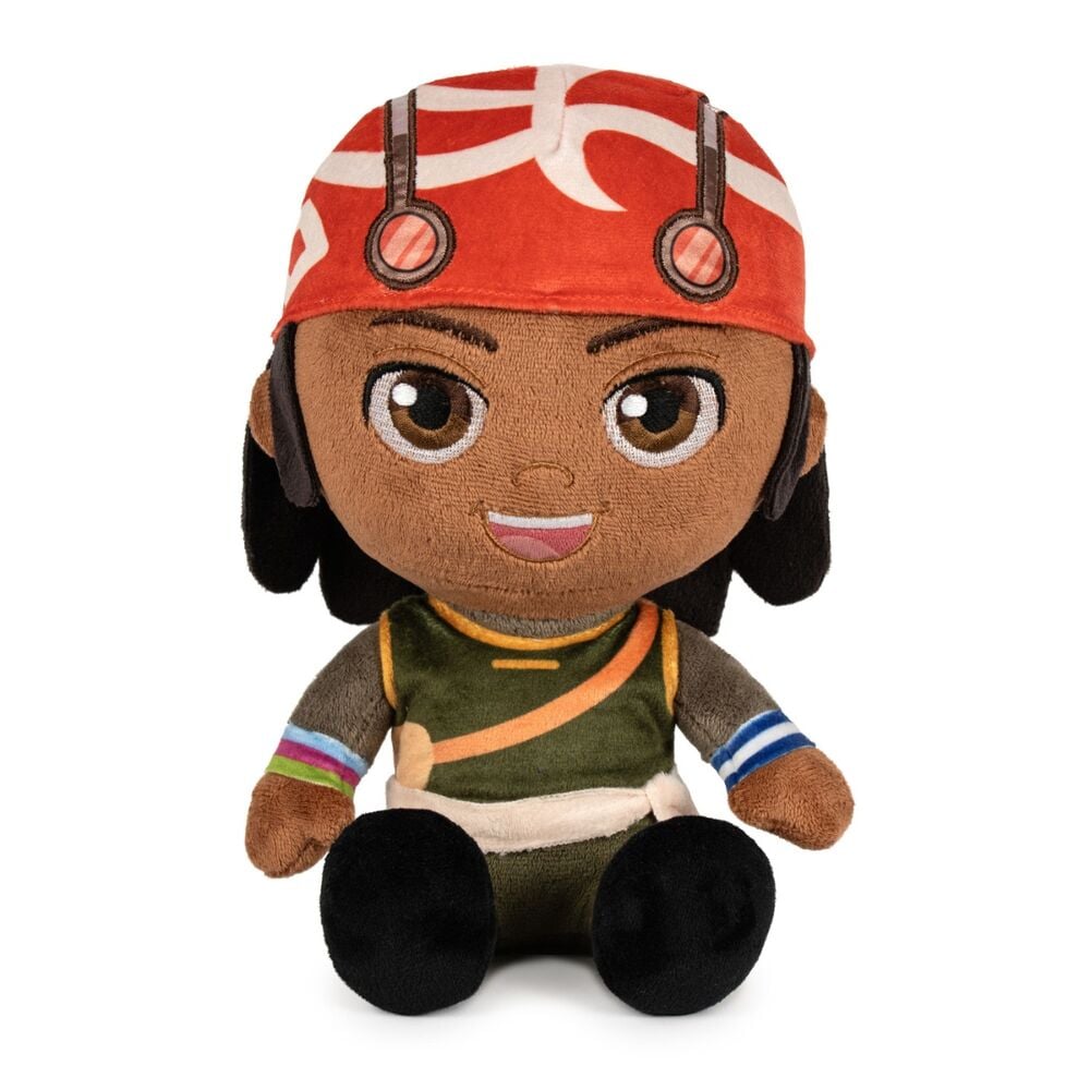 Peluche de Usopp de One Piece con gorro rojo