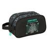 Neceser negro Minecraft Screen de SAFTA con asa lateral