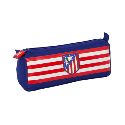 Portatodo SAFTA del Atlético de Madrid azul marino con escudo y franjas rojas y blancas