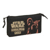 Portatodo triple negro de The Mandalorian y Grogu