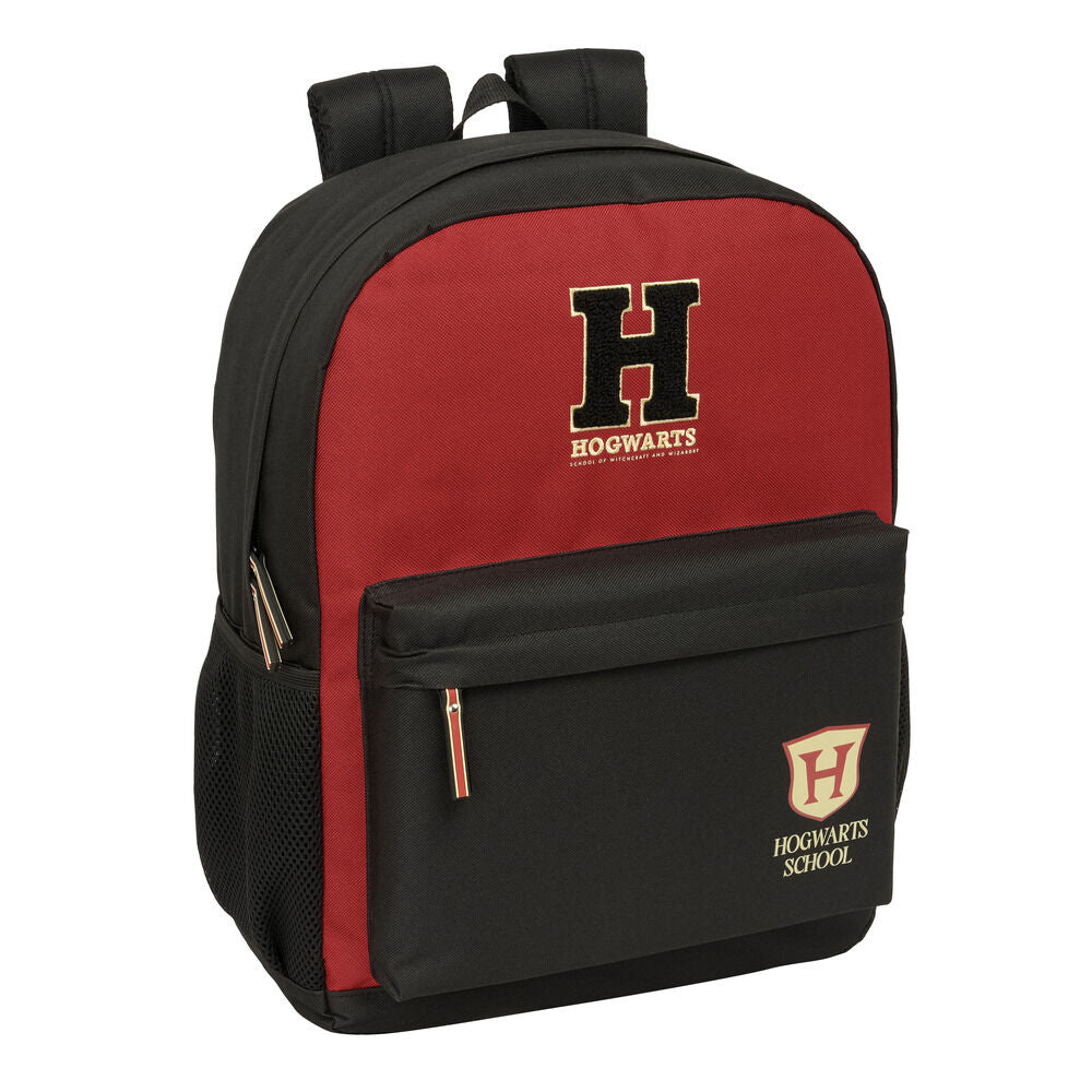 Mochila Hogwarts de Harry Potter negra y roja de 43 cm