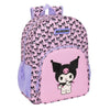 Mochila rosa de Kuromi SAFTA adaptable a carro