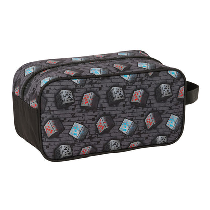 Zapatillero SAFTA de Minecraft con diseño graffiti, Creeper y bloques de TNT - 2