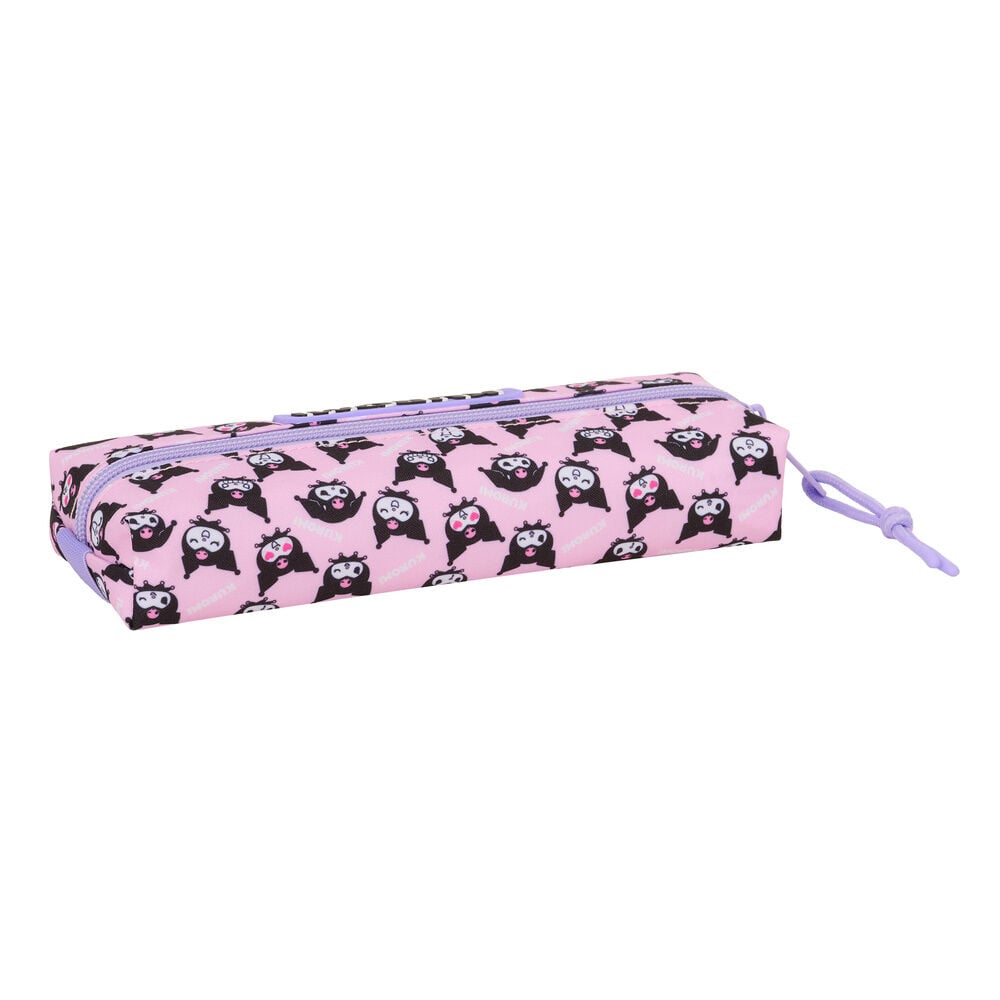 Portatodo rosa de Kuromi Hello Kitty con cremallera - 2