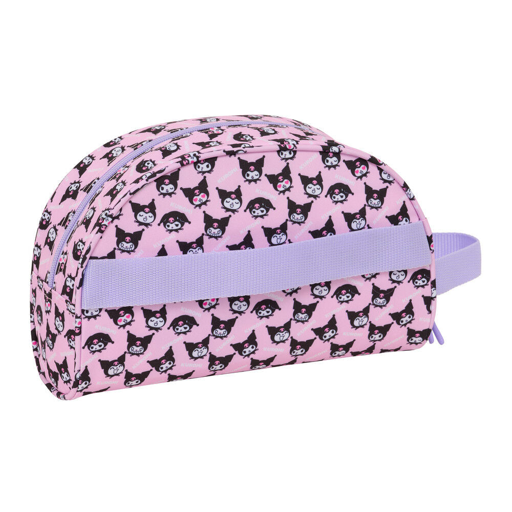 Neceser rosa de Kuromi con asa lateral y estampado - 2