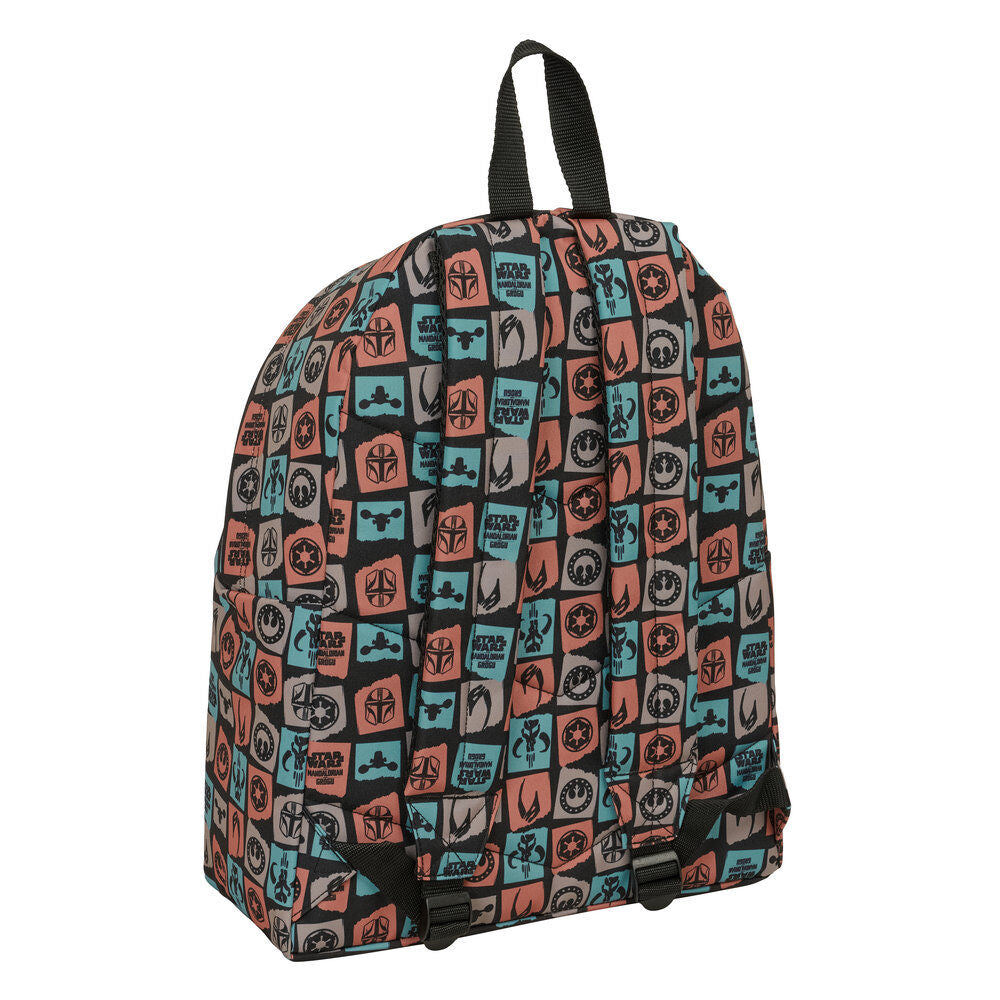 Mochila Star Wars Mandalorian y Grogu con estampado multicolor - 2