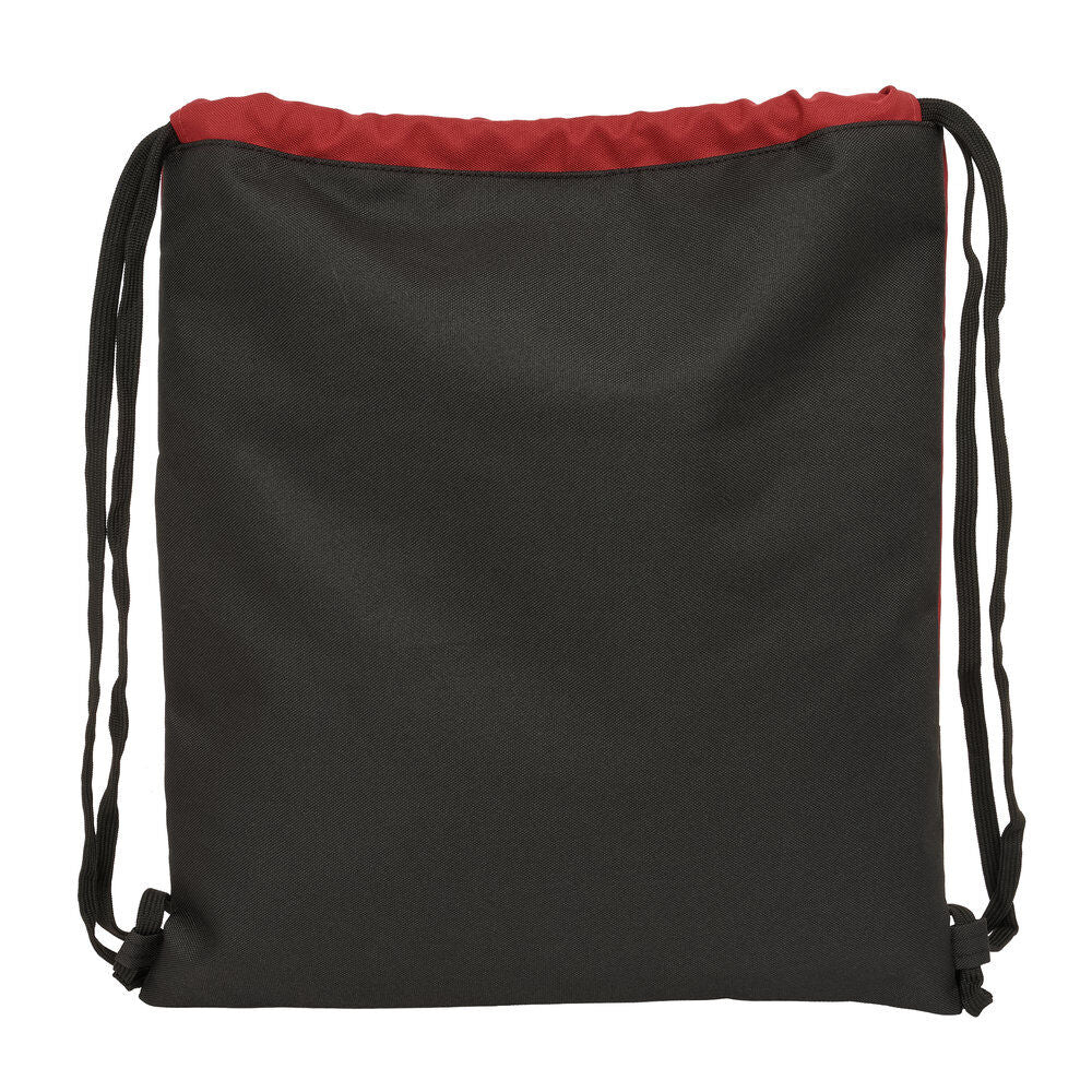 Saco Hogwarts Harry Potter rojo y negro con cordones - 2