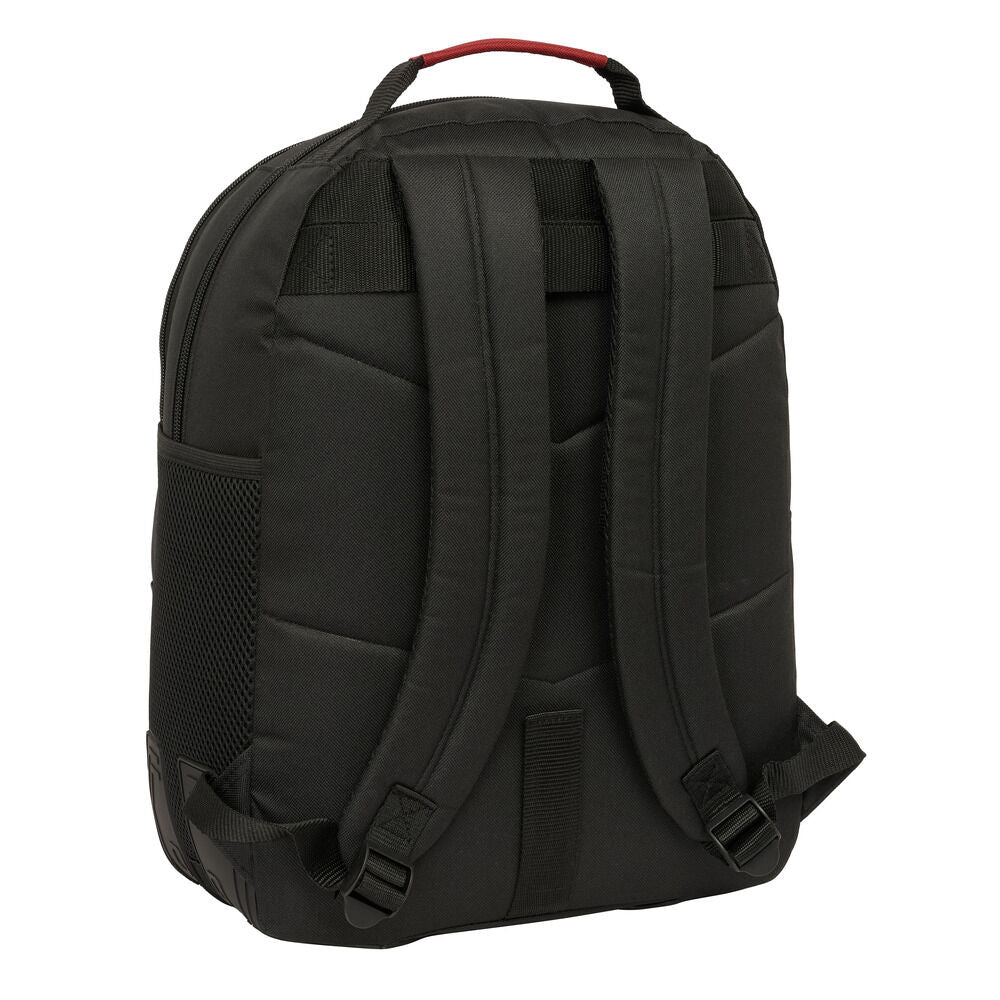 Mochila Hogwarts Harry Potter negra y roja de 42 cm - 2