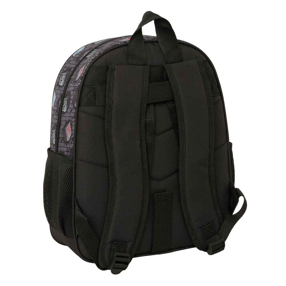 Mochila Graffiti Minecraft SAFTA con Creeper y bloques de TNT - 2