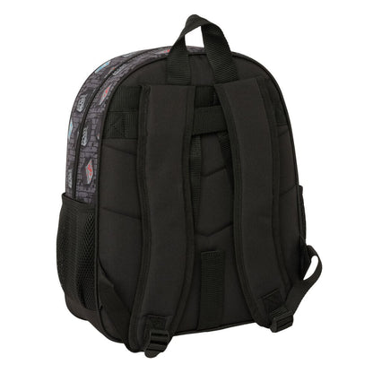 Mochila Graffiti Minecraft SAFTA con Creeper y bloques de TNT - 2