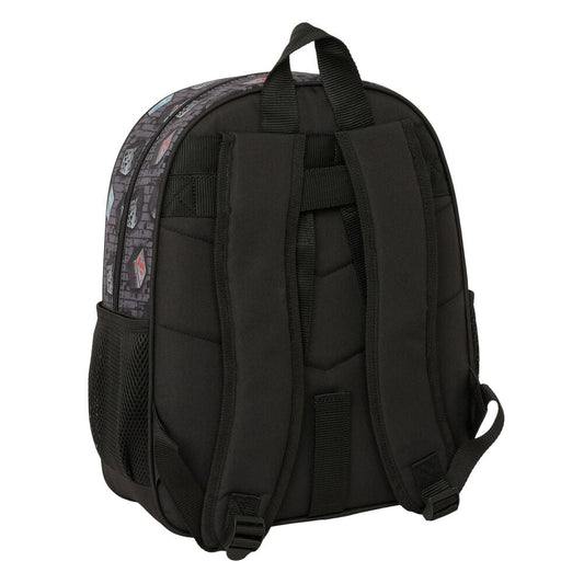 Mochila Graffiti Minecraft SAFTA con Creeper y bloques de TNT - 2