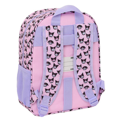 Mochila rosa Kuromi de SAFTA con estampado y bolsillo frontal - 2