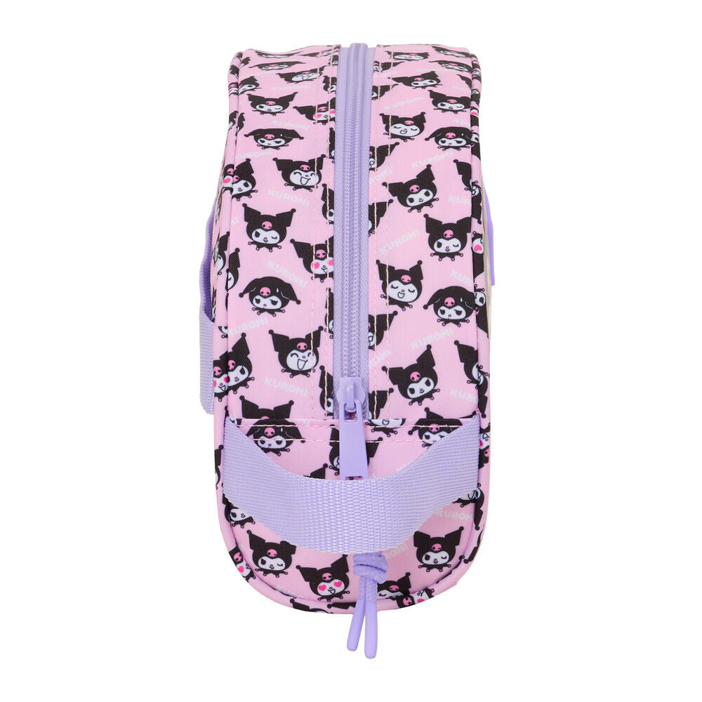 Neceser rosa de Kuromi con asa lateral y estampado - 3