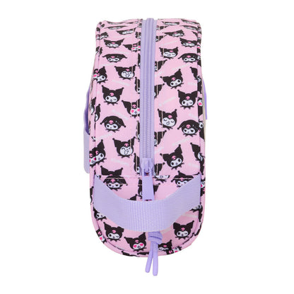 Neceser rosa de Kuromi con asa lateral y estampado - 3
