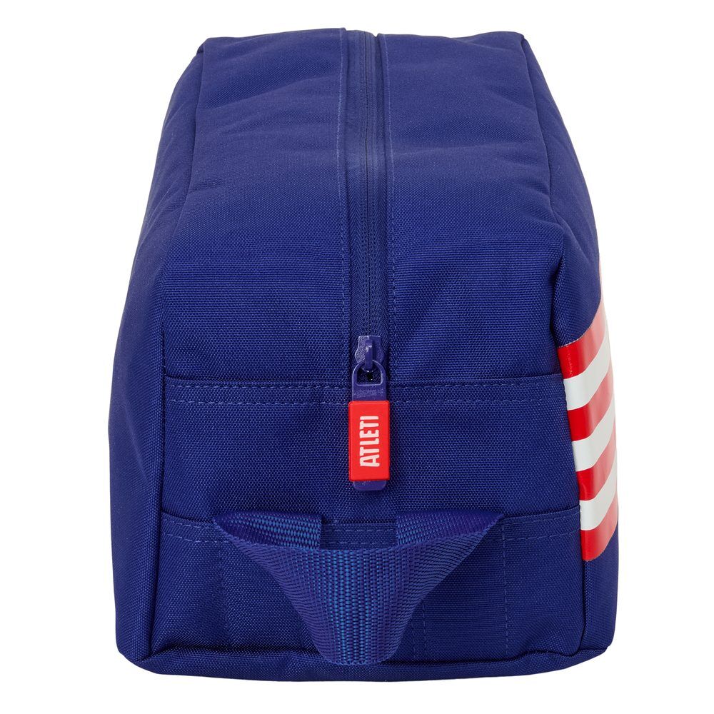 Zapatillero SAFTA del Atlético de Madrid azul marino con franjas rojas y blancas - 3