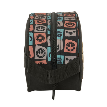 Neceser Star Wars Mandalorian y Grogu negro con asa lateral - 3