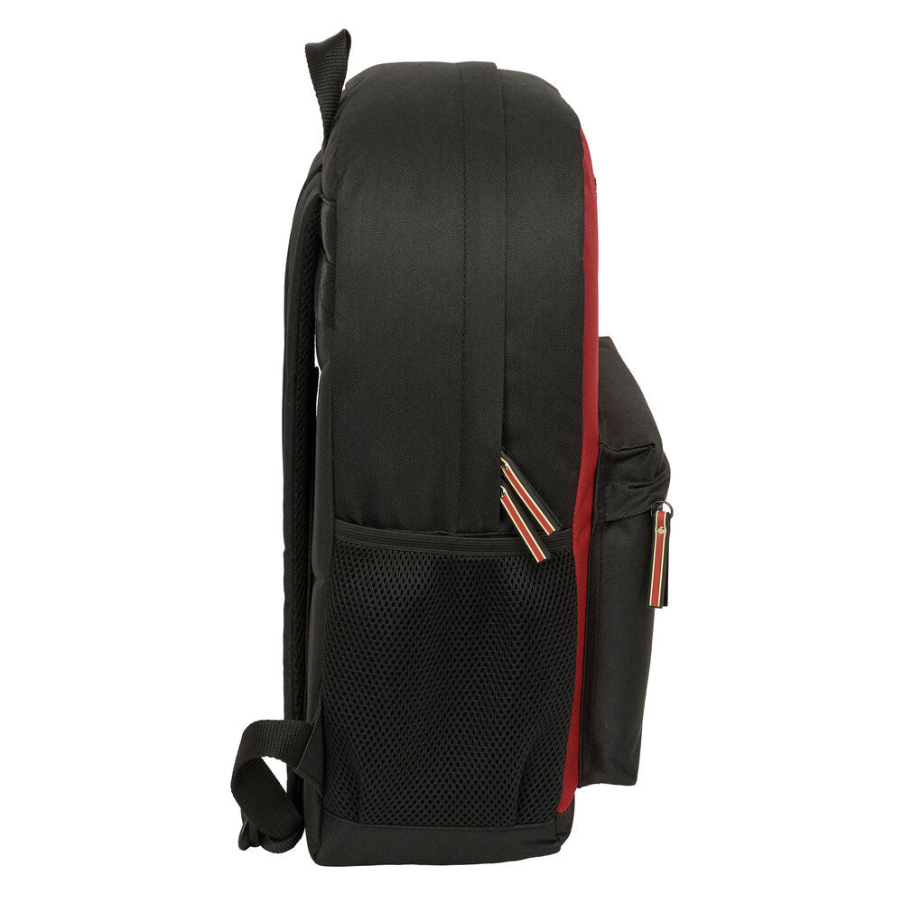 Mochila Hogwarts de Harry Potter negra y roja de 43 cm - 3