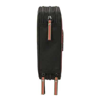 Plumier triple rojo y negro de Hogwarts Harry Potter con 37 piezas - 3