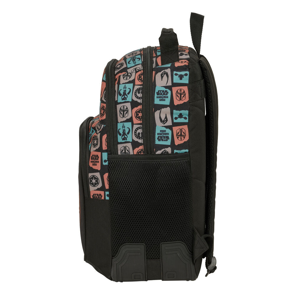 Mochila escolar Star Wars Mandalorian y Grogu SAFTA - 3
