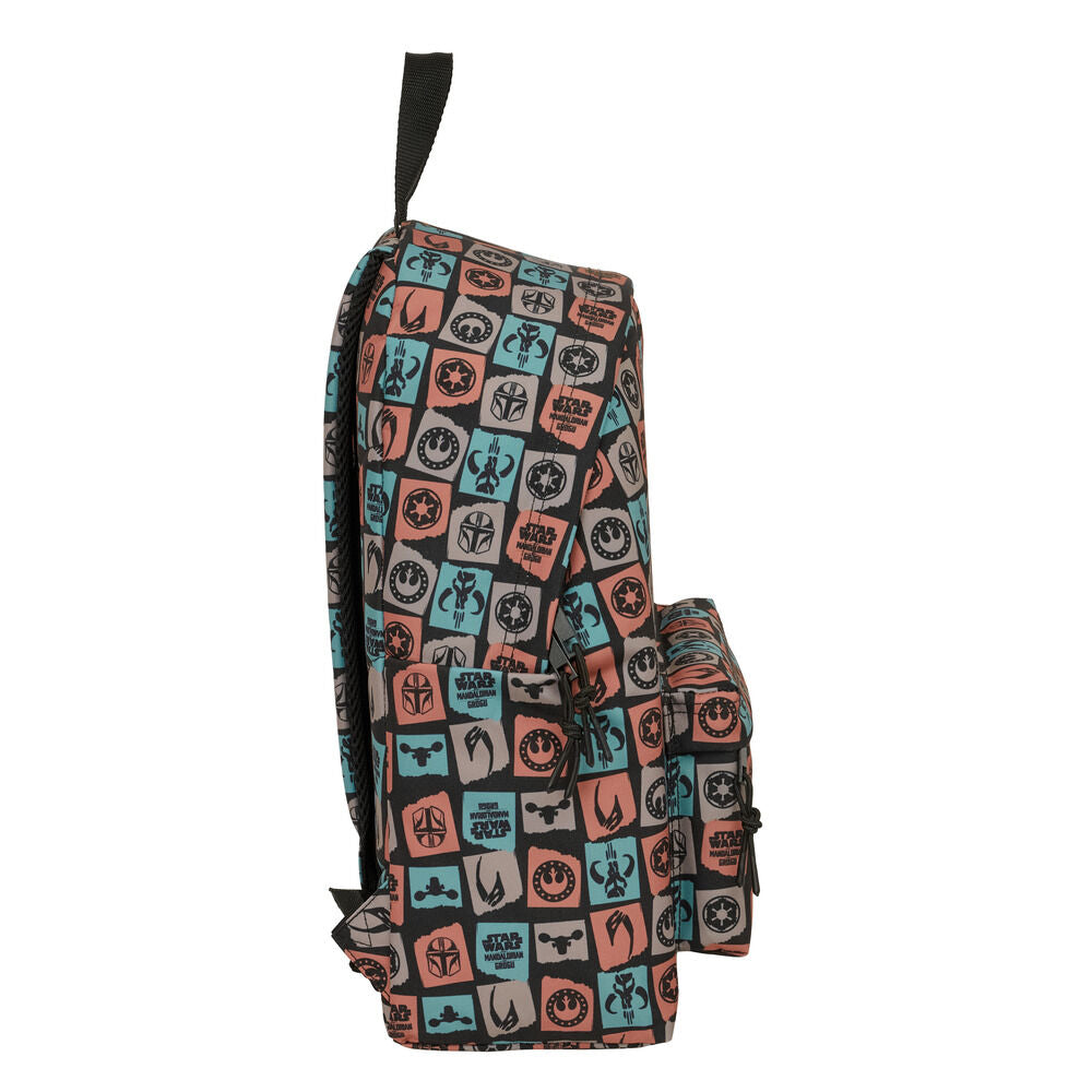 Mochila Star Wars Mandalorian y Grogu con estampado multicolor - 3