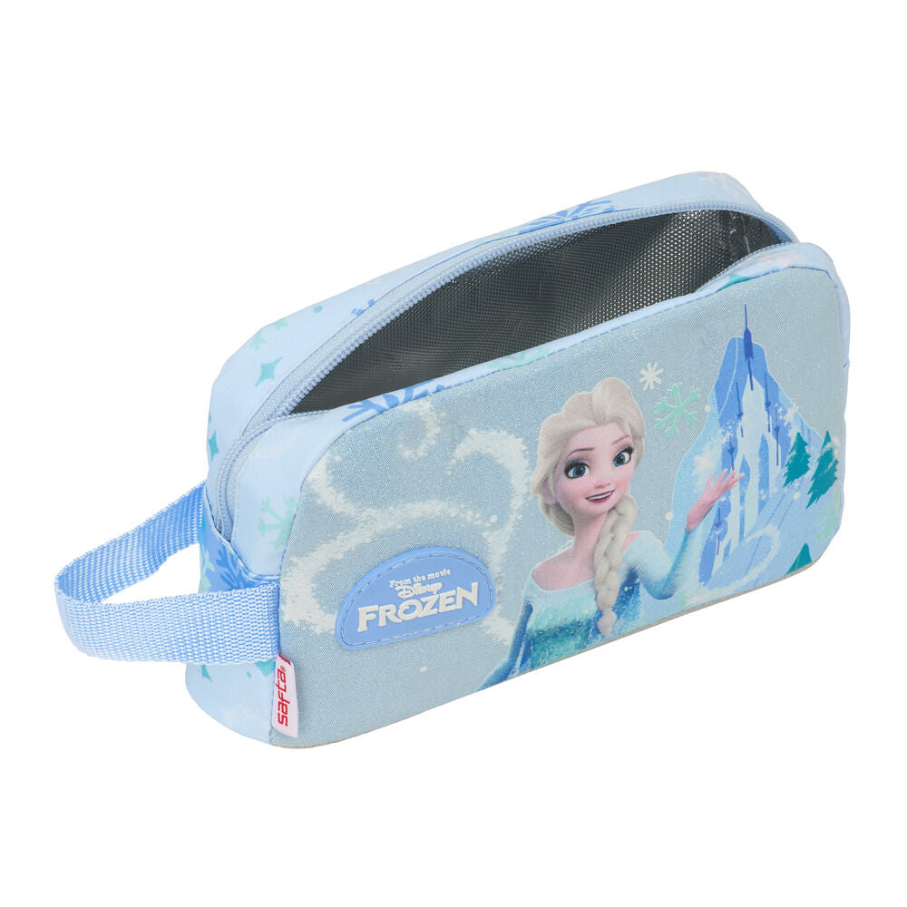 Bolsa de merienda térmica Frozen Disney con Elsa y castillo helado - 4