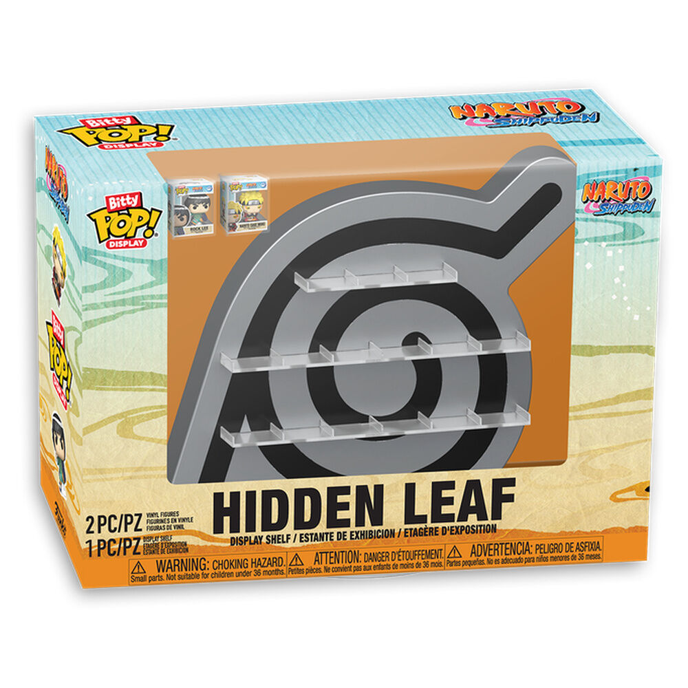 Expositor FUNKO Bitty POP! Naruto Hidden Leaf