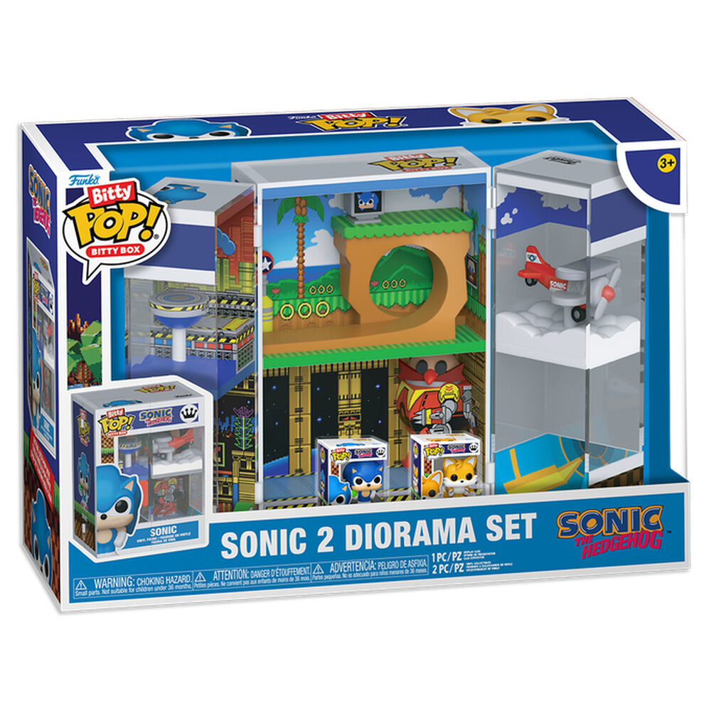 Set de diorama FUNKO Bitty POP! Sonic the Hedgehog 2