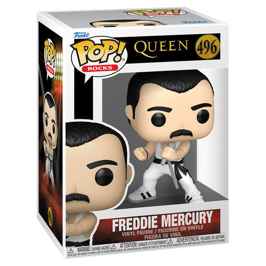 Figura Funko POP! de Freddie Mercury con micrófono - 2