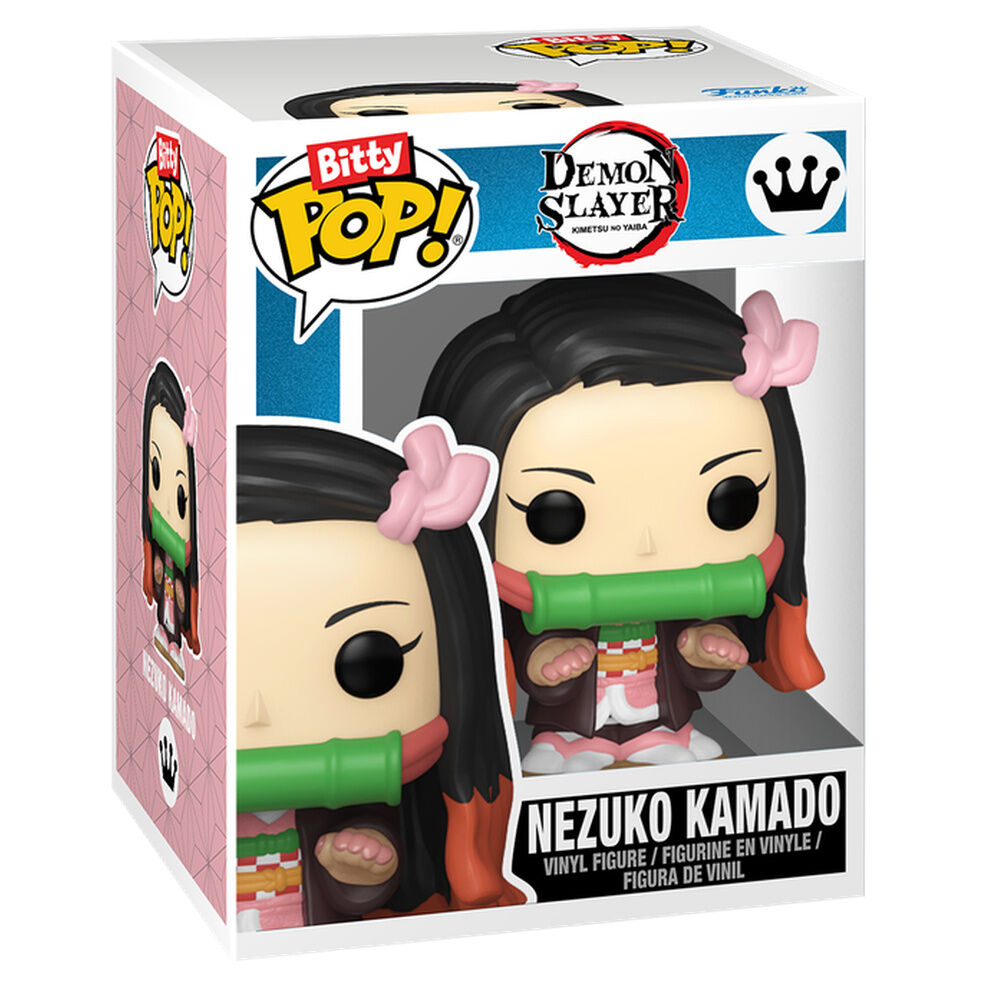 Blíster Funko Bitty POP! con figuras de Tanjiro y Nezuko de Demon Slayer - 3