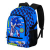 Mochila azul de Sonic the Hedgehog con Sonic y Tails