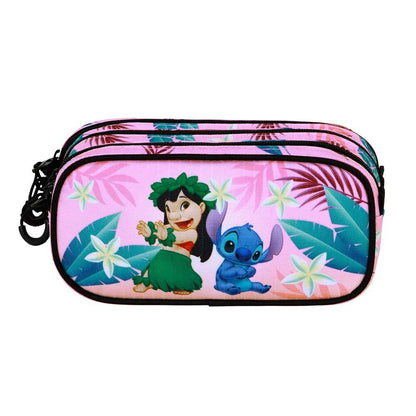 Portatodo triple rosa de Lilo y Stitch Disney - 2