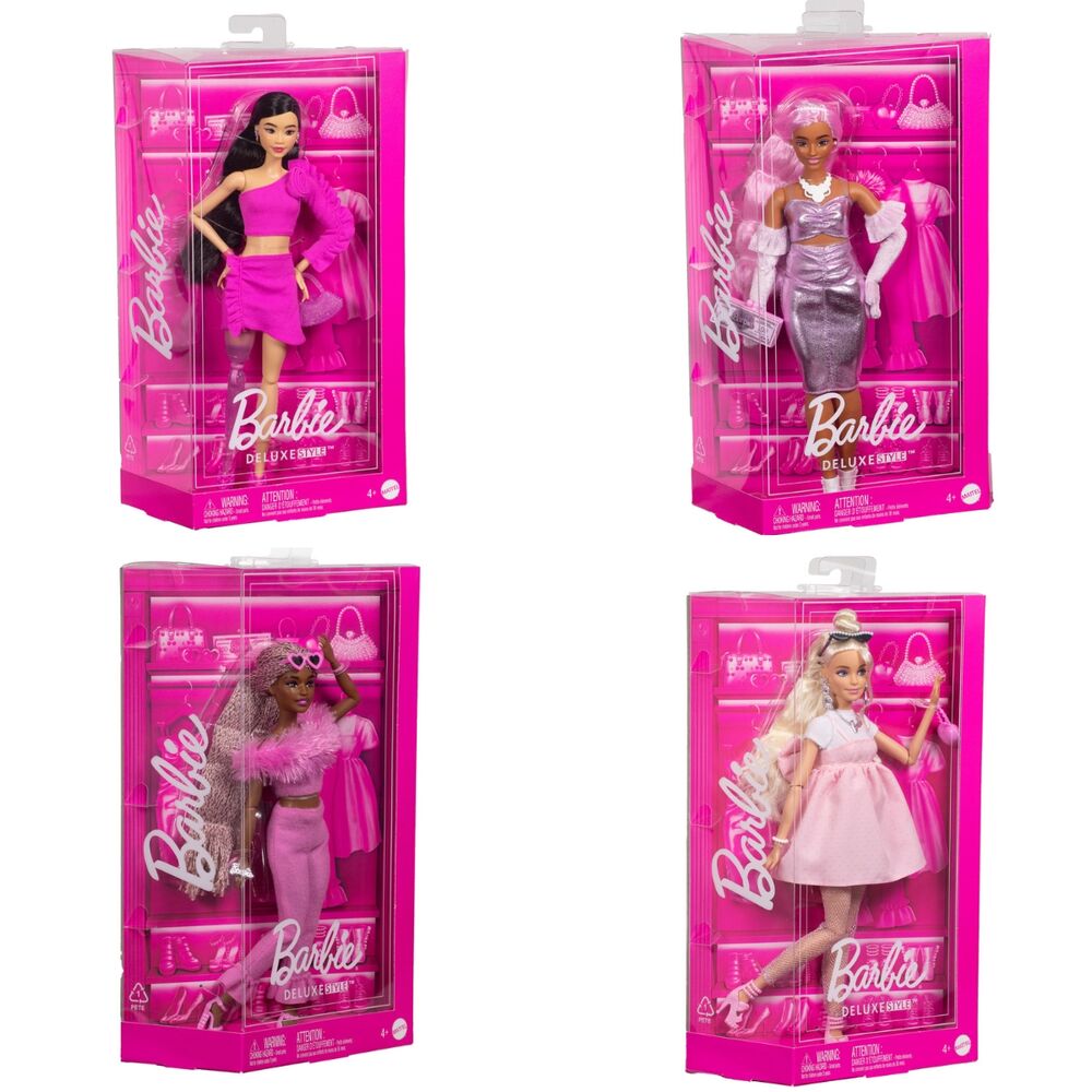 Surtido de muñecas Barbie Deluxe Style Barbiecore con accesorios
