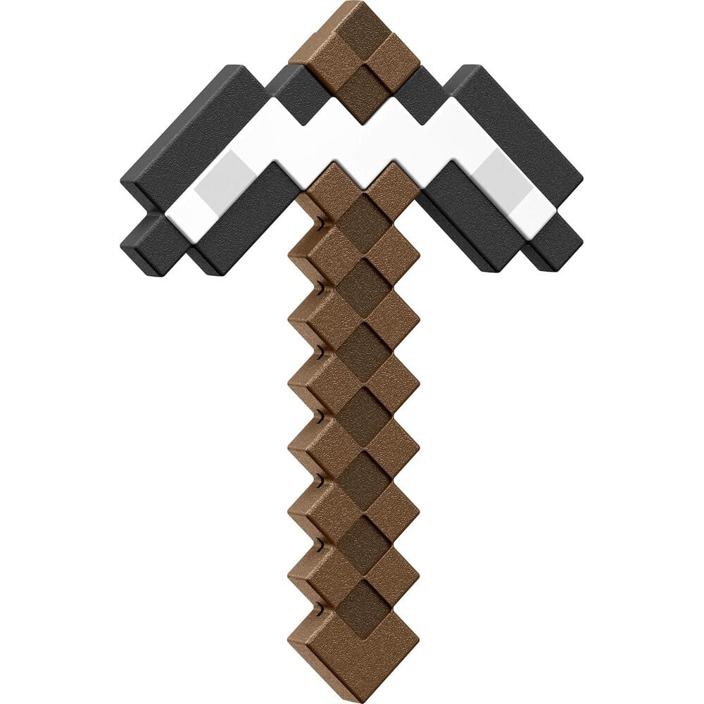 Pico de Hierro Minecraft de Mattel con diseño pixelado