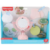 Set sensorial de cuidado personal Fisher-Price con seis juguetes para bebé