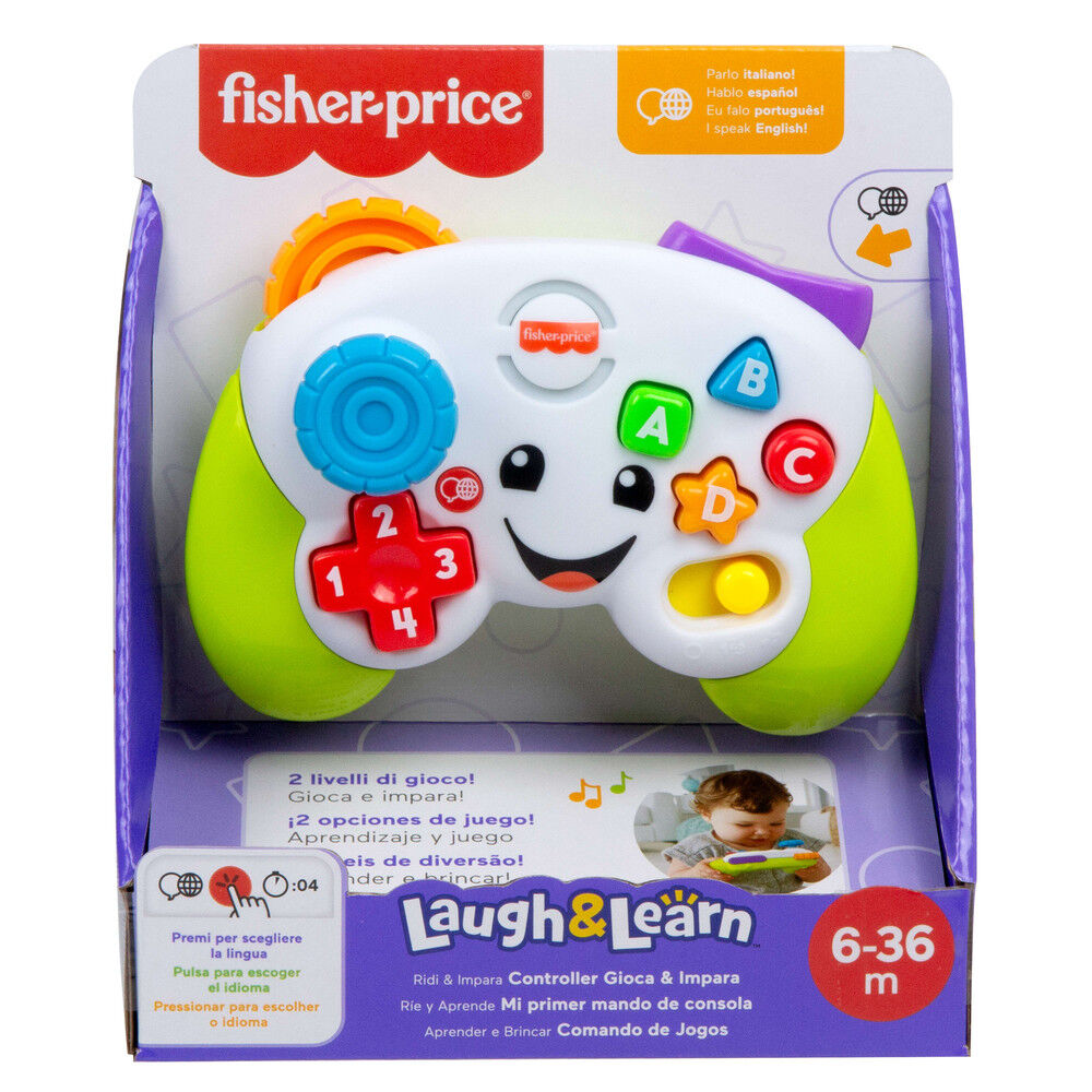 Mi primer mando de consola Fisher-Price Ríe y Aprende