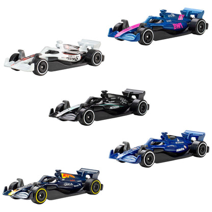 Pack Hot Wheels de cinco coches de Fórmula 1 a escala 1:64 - 2