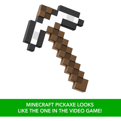 Pico de Hierro Minecraft de Mattel con diseño pixelado - 2