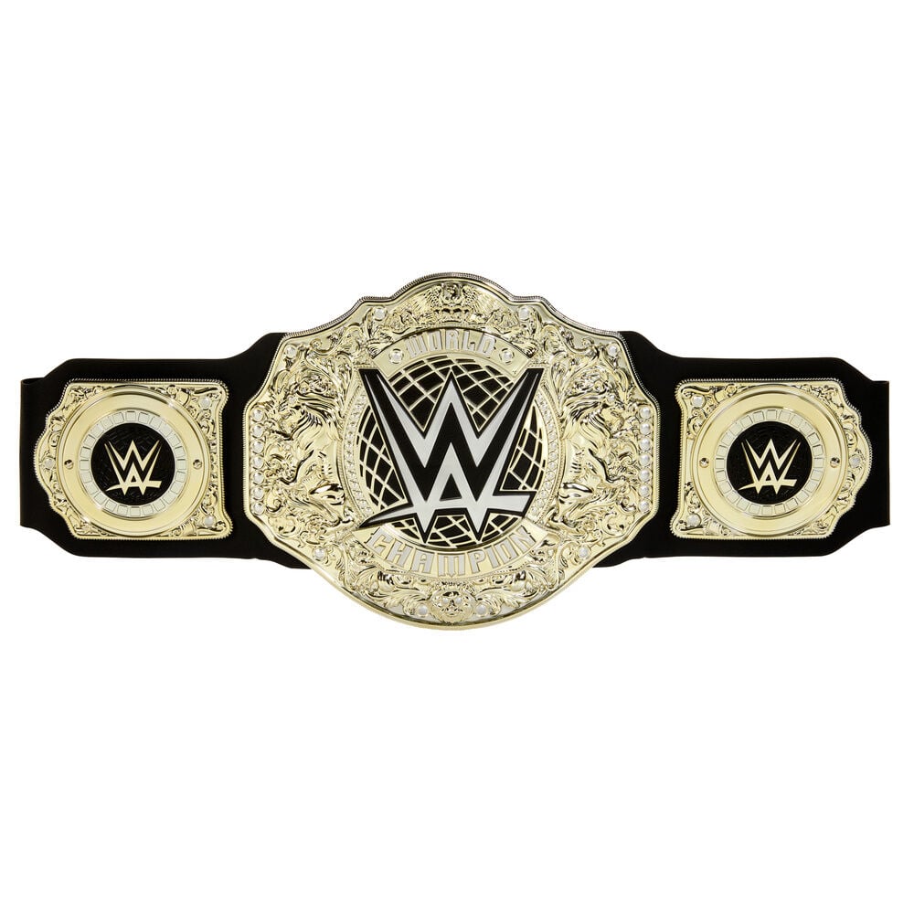 Cinturón negro y dorado del Campeonato Mundial de Pesos Pesados WWE