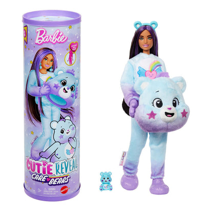 Muñeca Barbie Cutie Reveal Care Bears con disfraz de osito y accesorios - 3