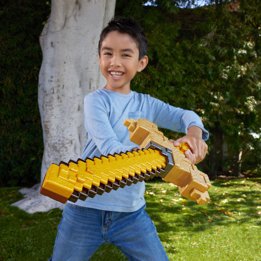 Espada y pico transformable Minecraft 2 en 1 de Mattel - 3