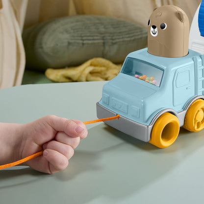 Caravana arrastrable Fisher-Price con todoterreno y remolque - 4