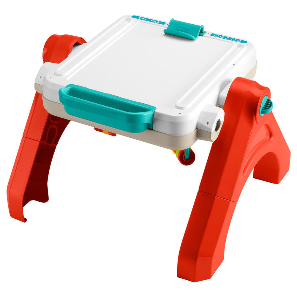 Mesa de actividades 4 en 1 Fisher-Price Laugh & Learn con caballete - 5
