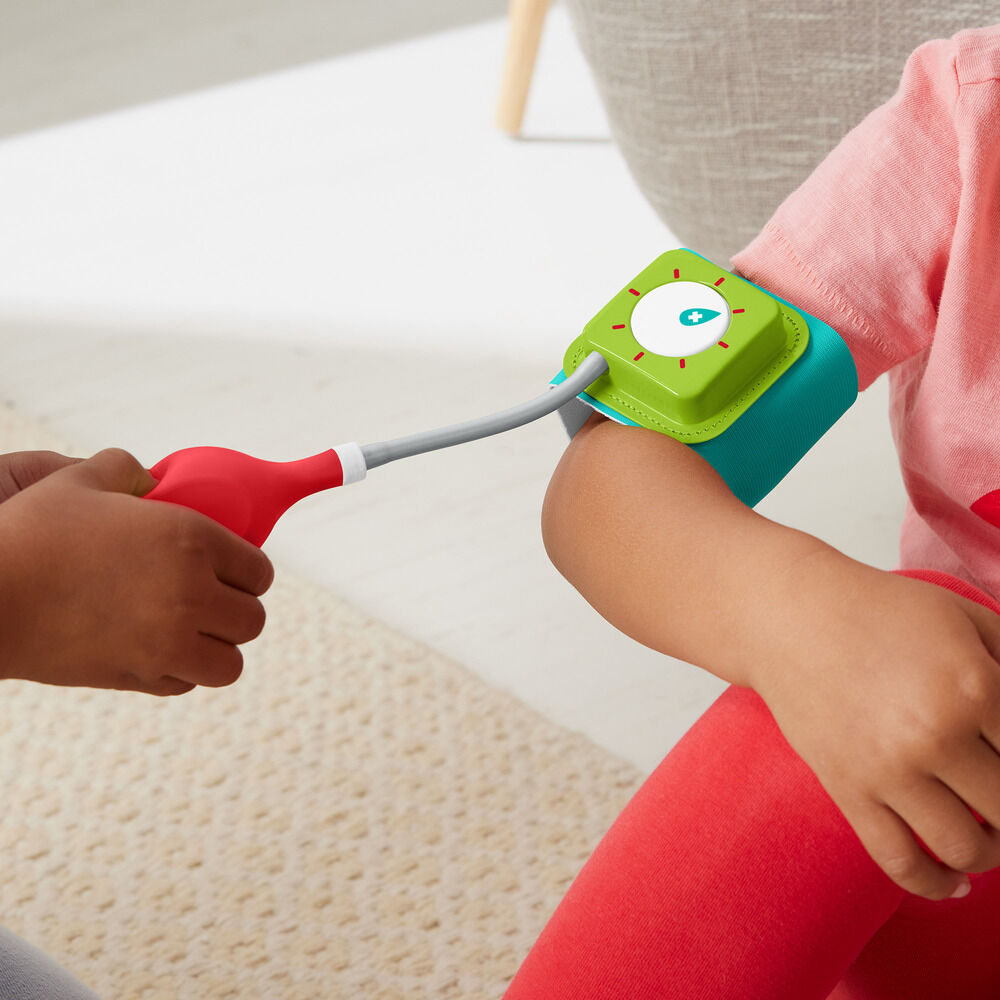 Maletín Pequeño Doctor Fisher-Price con accesorios médicos de juguete - 4