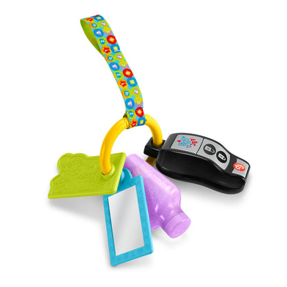 Llaves de aprendizaje Fisher-Price Ríe y Aprende con correa y actividades para bebé - 6