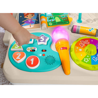 Mesa de actividades 4 en 1 Fisher-Price Laugh & Learn con caballete - 6