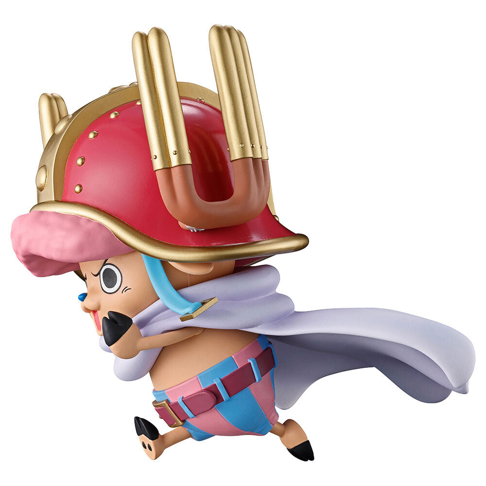 Figura Ichibansho de Tony Chopper de One Piece con casco rojo y dorado - 2