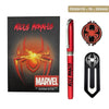 Set de papelería Marvel de Miles Morales con bolígrafo, pin y marcapáginas