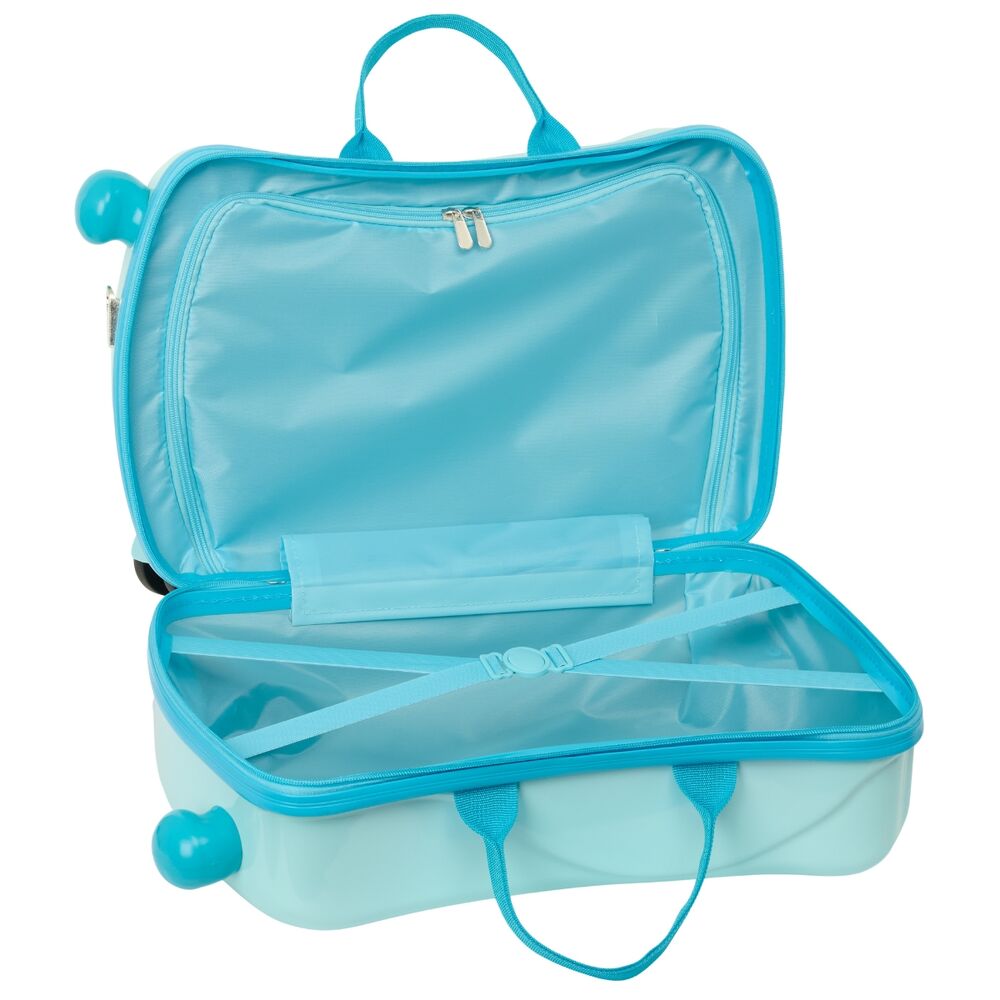 Maleta trolley Frozen Disney turquesa con Elsa y Anna - 2